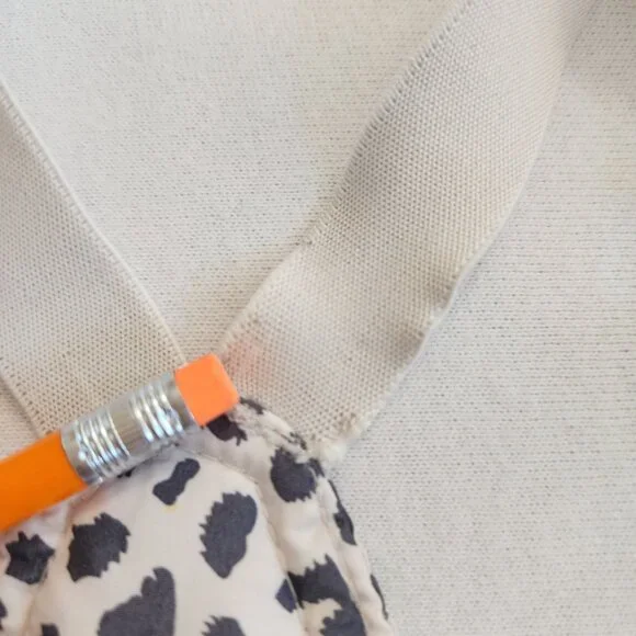 Baby Gap 3-Year-Old Snow Bib Overalls Leopard Print Fleece Winter Cute Comy Cozy - Picture 8 of 12